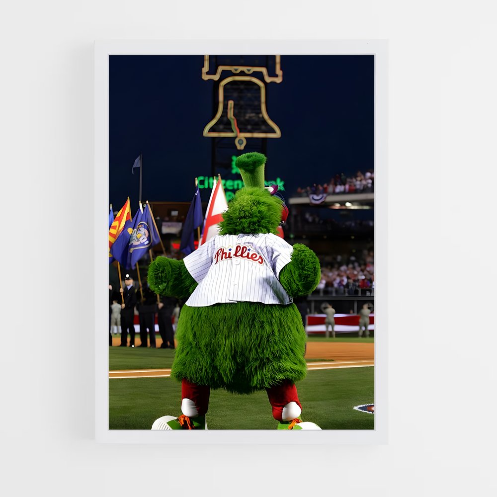 Poster Phillies Power – affiche Baseball (vue 3)